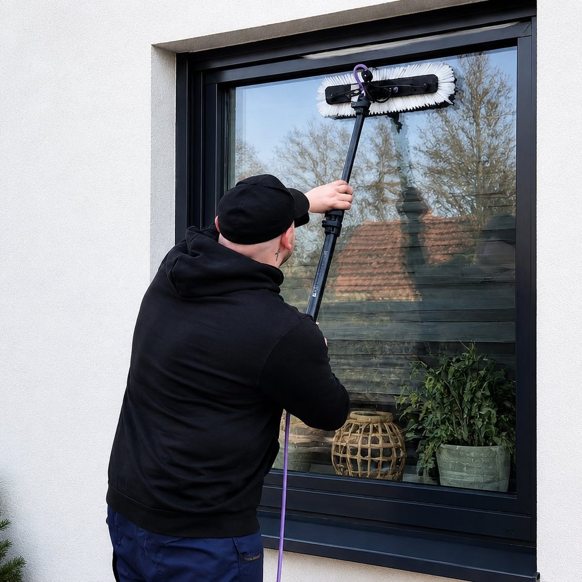 Professionelle Gebäudereinigung - Fensterreinigung